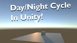 How to Create a Day & Night Cycle in Unity NO CODE!