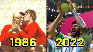 Evolution of FIFA World Cup Games 1986 2022 #androidgames4k #android