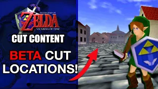 Cut and Altered Locations of Ocarina of Time | Zelda Cut Content