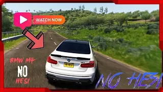 Cutting Up Traffic In BMW M4 Nohesi