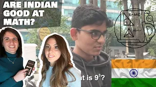 Italian friends react to ARE INDIANS REALLY GOOD AT MATH?