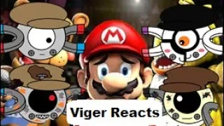 Viger Reacts to SMG4's "Freddy's Ultimate Custom Spaghetteria"