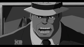 Noir Spider-Man vs Gray Hulk | Ultimate Spider-Man S6EP18