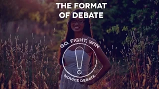 The Format of Debate