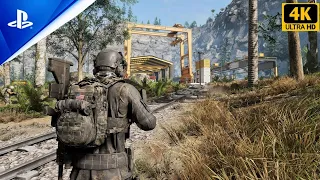 Ghost Recon Break Point _ 4K No HUD Stealth Gameplay(Bot Teammates)