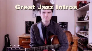 How to Improvise Jazz Intros (#2)