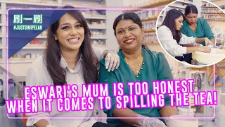 Mum says Eswari is Lazy?!! #justswipelah EP122