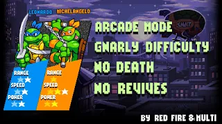 TMNT: Shredder's Revenge - 2P Co-op NO DEATH [Gnarly / Arcade]