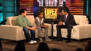 Jaden Smith on Lopez Tonight :D