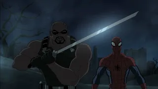 Spider Man Meets Blade "The Vampire" - Ultimate Spider Man Season 2