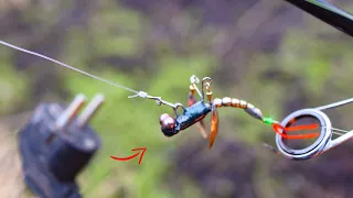 How to do 220 Dragonfly Lure for fishing | making lures