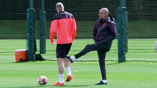 🔴 LIVE | Manchester City train ahead of Real Madrid Champions League quarter-final clash