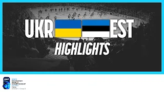 Highlights | Ukraine vs. Estonia| 2023 #IIHFWorlds Division 1B