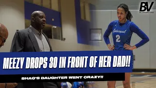 Shaq pulls up his daughter's senior night! Mearah O'Neal SHOWS WHY she is a McDonalds All American..