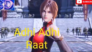 Adhi Adhi Raat (New Song) {Best Song} [ Beautiful Video] Hit Lyrics/ 3D Animation Video Song 2020