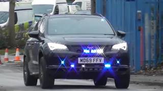 *FAST RESPONSE* TVIU Unmarked Cupra Ateca Responding grade 1 to a fail to stop.