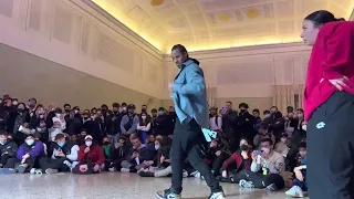 LES TWINS | LARRY BACK TO THE STYLE BATTLE HIP-HOP ITALY 2022 FIRST ROUND
