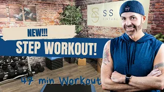 Step Aerobic Workout with Steve SanSoucie SS Fit Studio 07092023 Intermediate Step Aerobics Workout