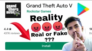 GTA 5 FOR ANDROID 2024 REAL OR FAKE | EXPOSE | GAMEPLAY