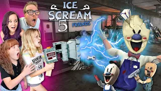 ICE SCREAM 5.. IN REAL LIFE (NOOB Family) FRIENDS