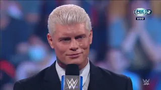 Cody Rhodes rinde homenaje a Terry Funk - WWE SmackDown 25 de Agosto 2023 Español Latino