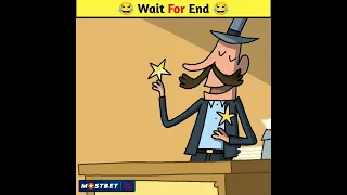 😂 Wait For End 😂 | Animated Funny Cartoon Story #shorts #trending #viral #animatedstories #comedy