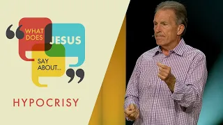 What does Jesus say about hypocrisy?