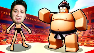 სუმო მებრძოლი გავხდი roblox Sumo Simulator