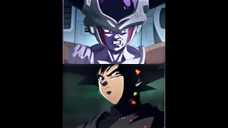 goku black vs golden frieza.🔥👑🐐.