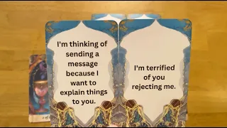 THEY WANT TO TALK BUT THEYRE TERRIFIED YOU WILL REJECT THEM! MESSAGE CARD READING FROM YOUR PERSON