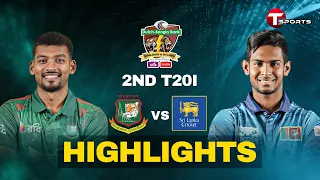 Highlights | Bangladesh vs Srilanka | 2nd T20I | T Sports