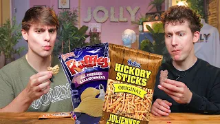 British Guys Try CANADIAN SNACKS!! 🇨🇦 (Maple snacks everywhere!?! 🍁)