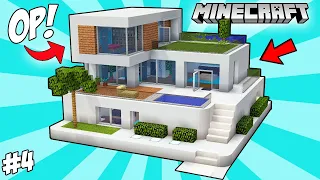 I Made An ULTIMATE MODERN HOUSE In Minecraft