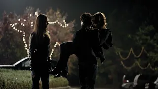 TVD 2x12 - Damon and Elena find Rose and take her home, she attacked people | Delena Scenes HD
