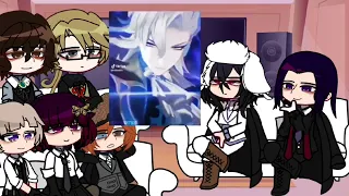 I'm sorry !FIXED VERSION! Bsd react to m!y/n as ˙⁠❥Neuvillette彡 #bungoustraydogs creds dreamka-san