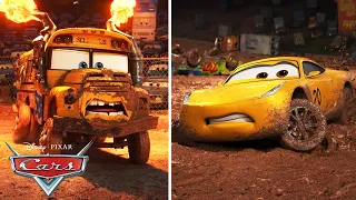 Lightning McQueen and Cruz Ramirez Race at Thunder Hollow in Cars 3 | Pixar Cars