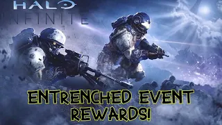 BRAND NEW HALO INFINITE SEASON 2 ENTRENCHED EVENT! ALL TIERS AND REWARDS!