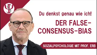 Du denkst genau wie ich! Der False-Consensus-Bias