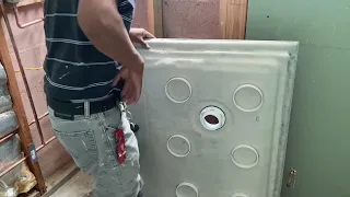 Como instalar una base para una ducha