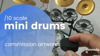 微型鼓 miniature drums