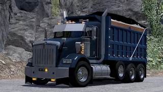 Custom kenworth T800 dump truck giveaway - American Truck Simulator - Ats -