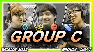 THE TRINAL (Worlds 2022 | Group Stage: Day 7 | Group C Finale)