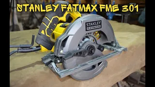 Обзор дисковой пилы STANLEY FATMAX FME 301 1650ВТ 190 ММ.