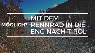 Darf man ohne Test nach Tirol in die Eng? || 130km 1215 Höhenmeter Rennradtour  🇩🇪