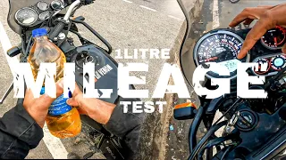 Himalayan bs6 2023 ||One Litre Mileage Test|| Shocking Results 🤯 #himalayan #royalenfield