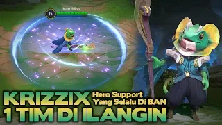 Krizzix - Hero Support ini Bisa Ngilangin 1 Tim (Hiding) PASTI SELALU DI BAN