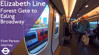 Elizabeth Line First Person Journey - Forest Gate to Ealing Broadway