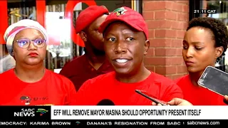 EFF wants to remove Mzwandile Masina as Ekurhuleni Mayor