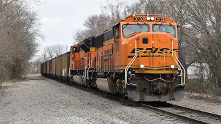 Loaded Coal Train With A BNSF SD70MACe Leading