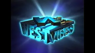 Анонс кинофильмов от студии WEST VIDEO, 2001 год. Оцифрованный фрагмент VHS видеокассеты.